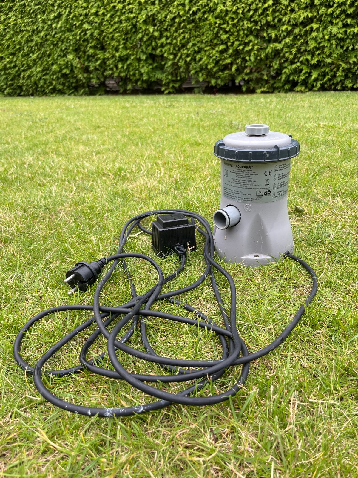Bestway Flowclear Filterpomp 58381 voor zwembaden, Ophalen of Verzenden, Gebruikt, Zwembadpomp