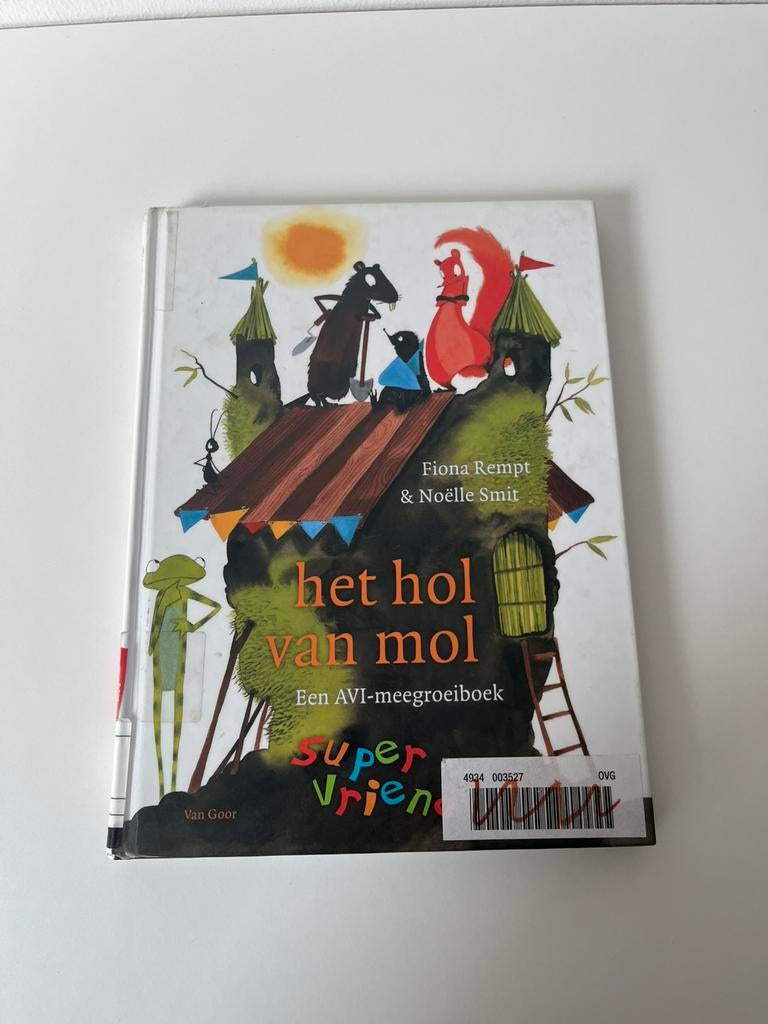 Het hol van mol – AVI meegroei boek, Ophalen, Zo goed als nieuw