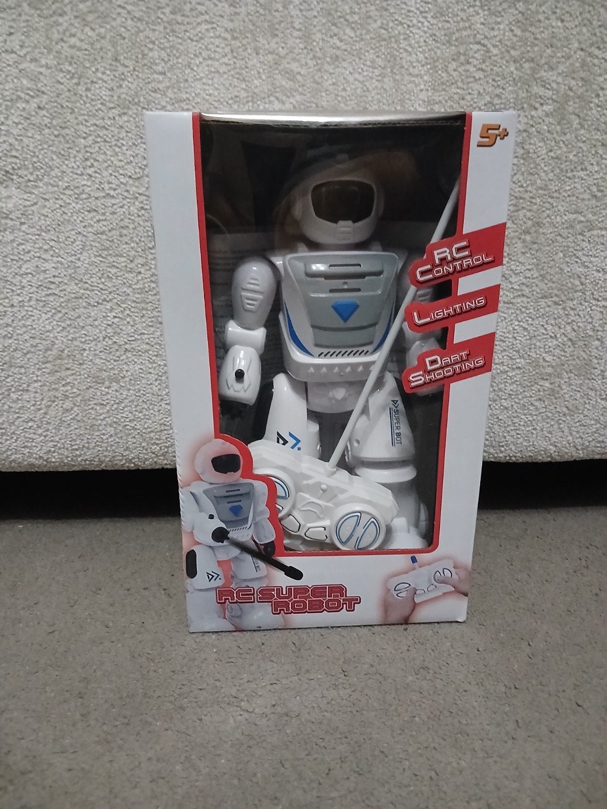 RC Super Robot met Licht, Controller en Schietfunctie 5+, Ophalen, Nieuw