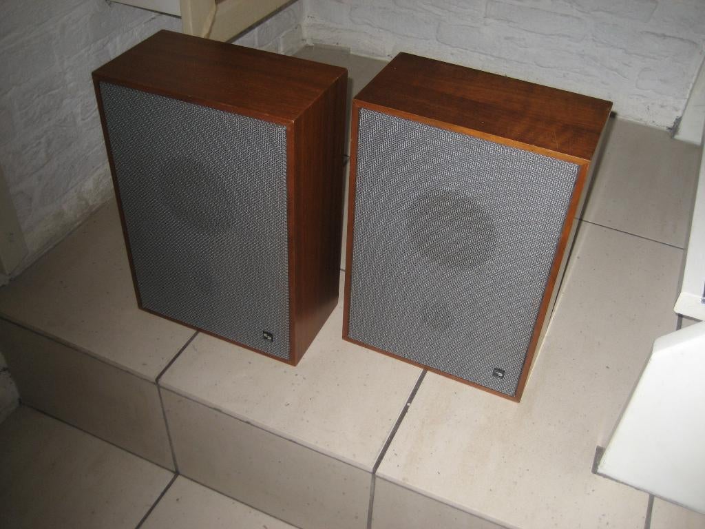 schneider hifi lb104 loudspeakers vintage, Audio, Tv en Foto, Luidsprekers, Overige merken, Gebruikt, Ophalen of Verzenden, 60 tot 120 watt