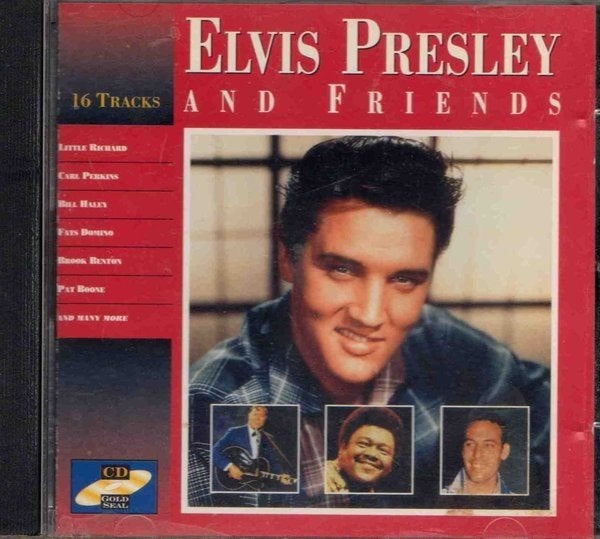 Elvis Presley And Friends CD - 16 Tracks Gold Seal, Cd's en Dvd's, Ophalen of Verzenden, Zo goed als nieuw, Rock-'n-roll, Album