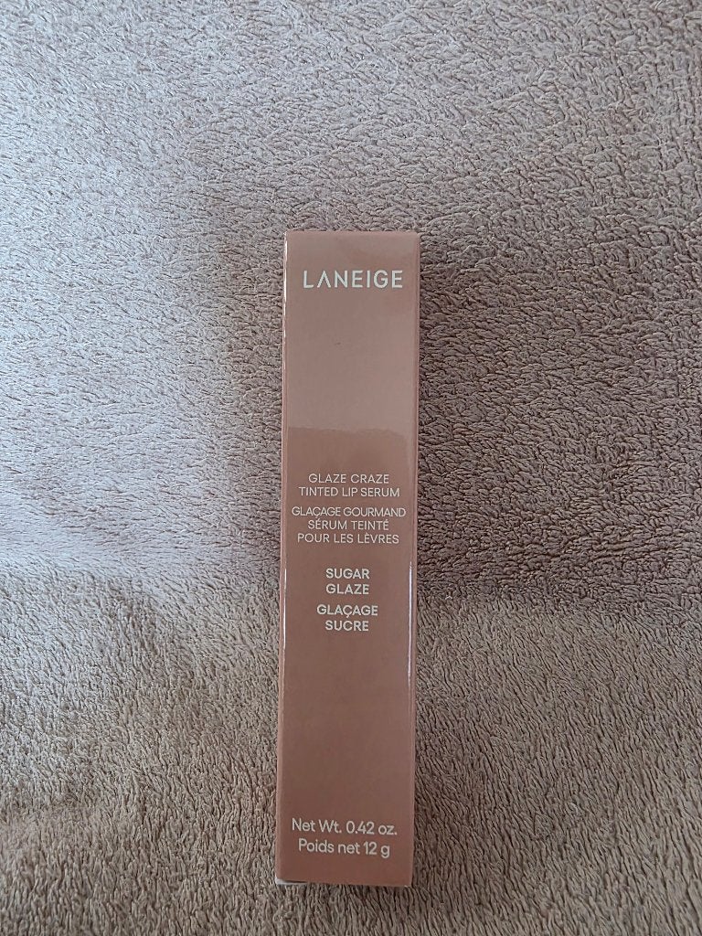Laneige Glaze Craze Tinted Lip Serum Sugar Glaze 12ml, Ophalen of Verzenden, Nieuw, Lippen, Make-up
