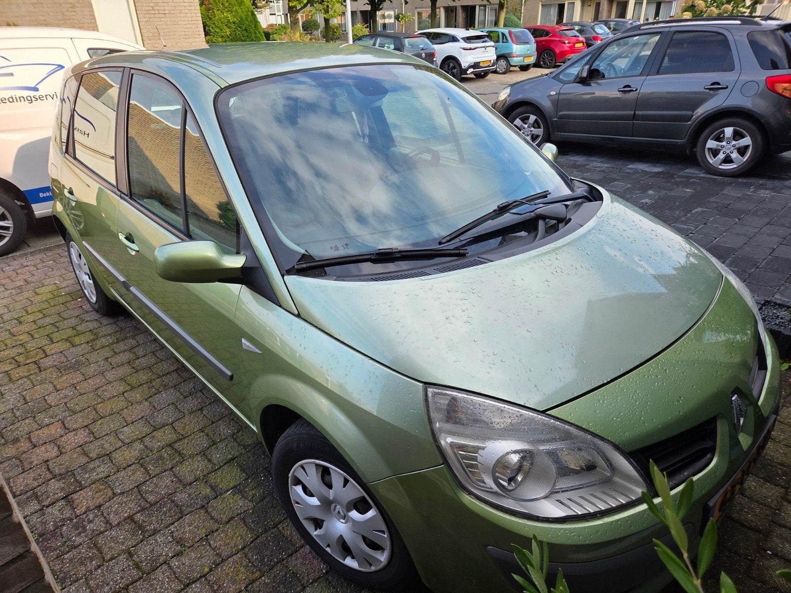 Renault Scénic 1.6 16V 82KW 2007 Groen, 1295 kg, 4 cilinders, Origineel Nederlands, Particulier