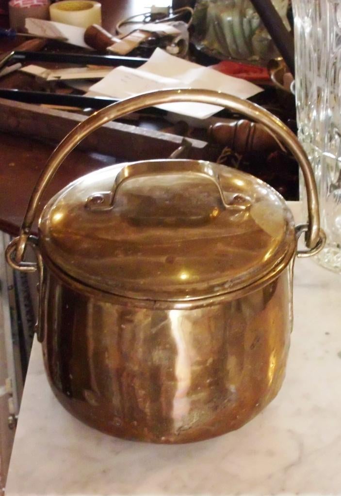 Messing aker 1880 eeuw ., Ophalen of Verzenden, Koper
