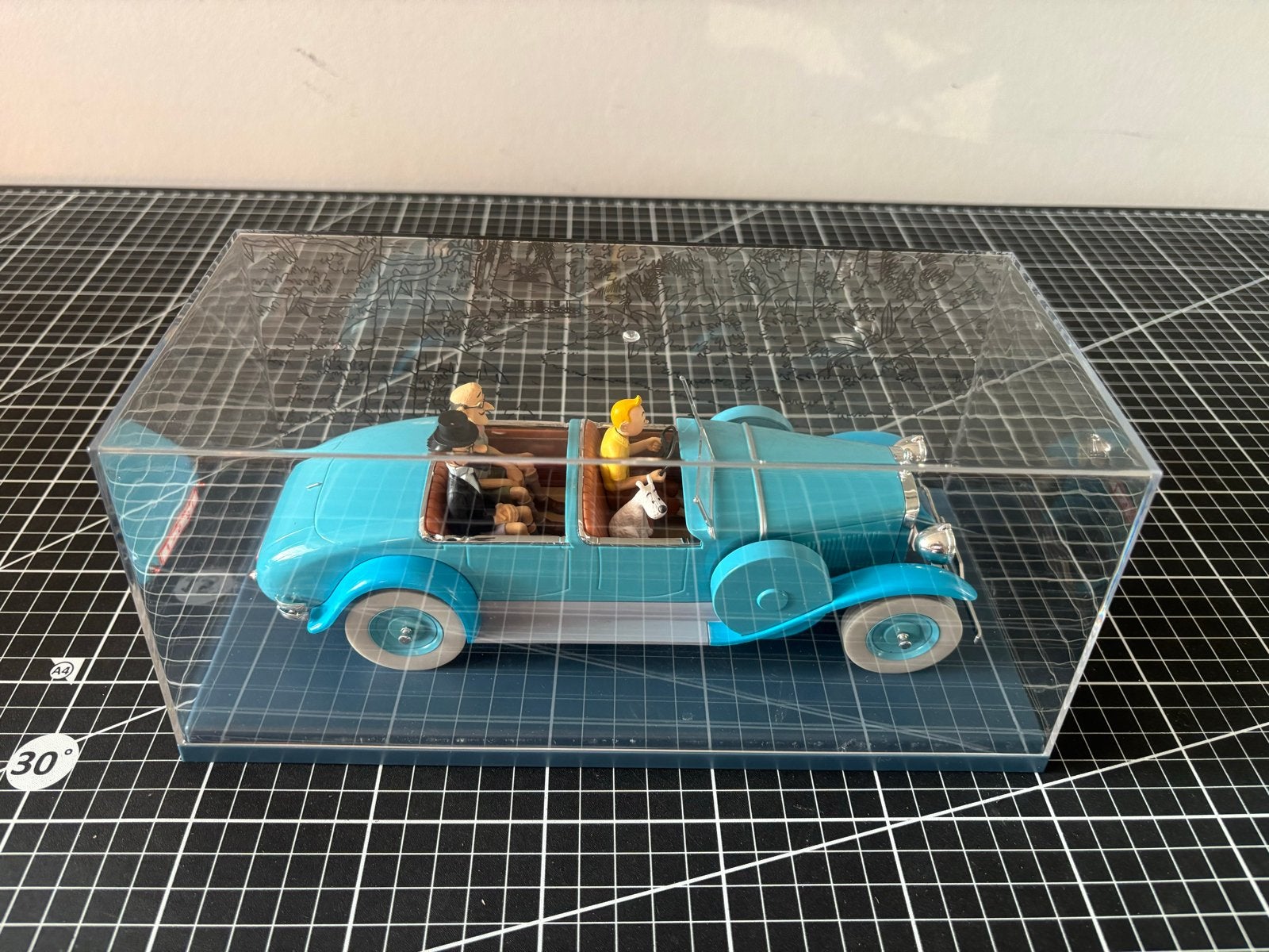 Moulinsart Kuifje Tin Tin auto 1:24 - Nieuwstaat, Ophalen of Verzenden, Nieuw