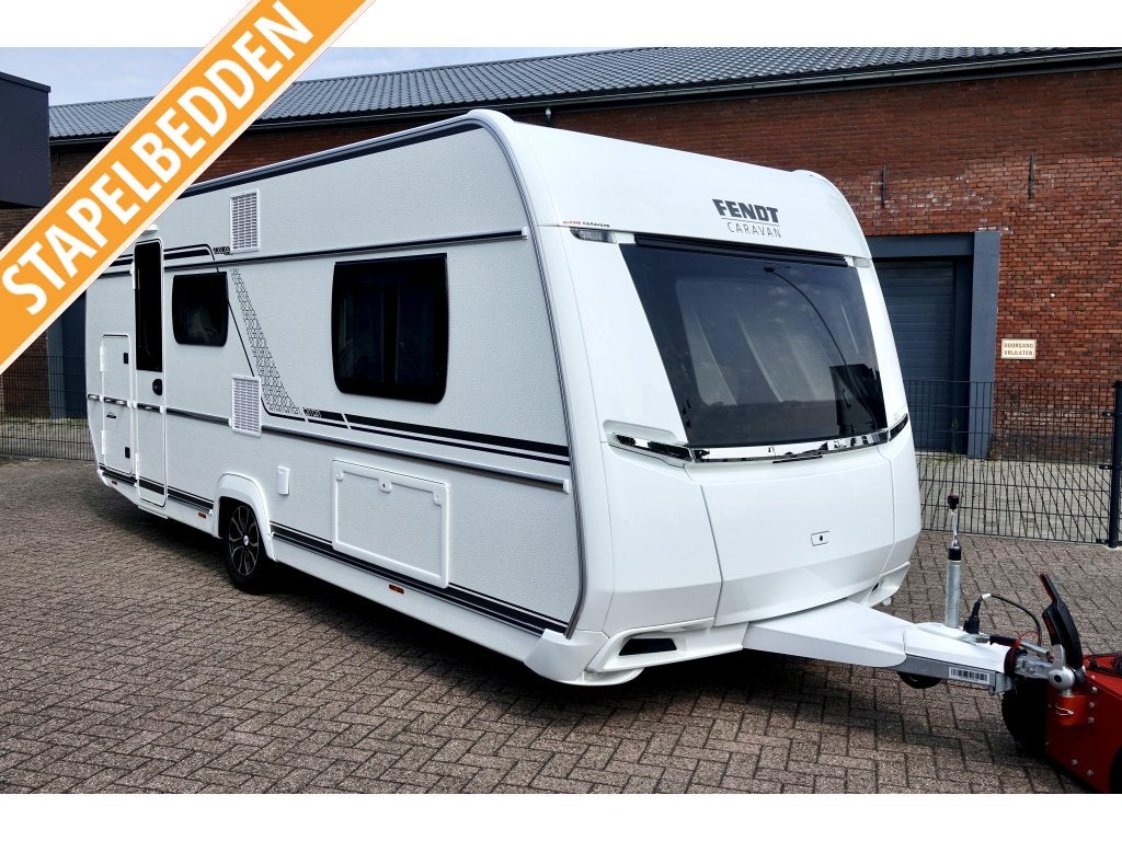 Fendt Bianco Activ 550 KMG Airco Mover Voortent 6 Pers Vol!, Caravans en Kamperen, Lengtebed, Bedrijf, Treinzit, Schokbreker