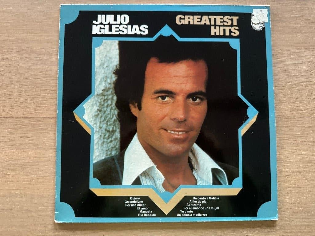 Julio Iglesias - Greatest Hits - Vinyl LP Elpee, Ophalen of Verzenden, LP