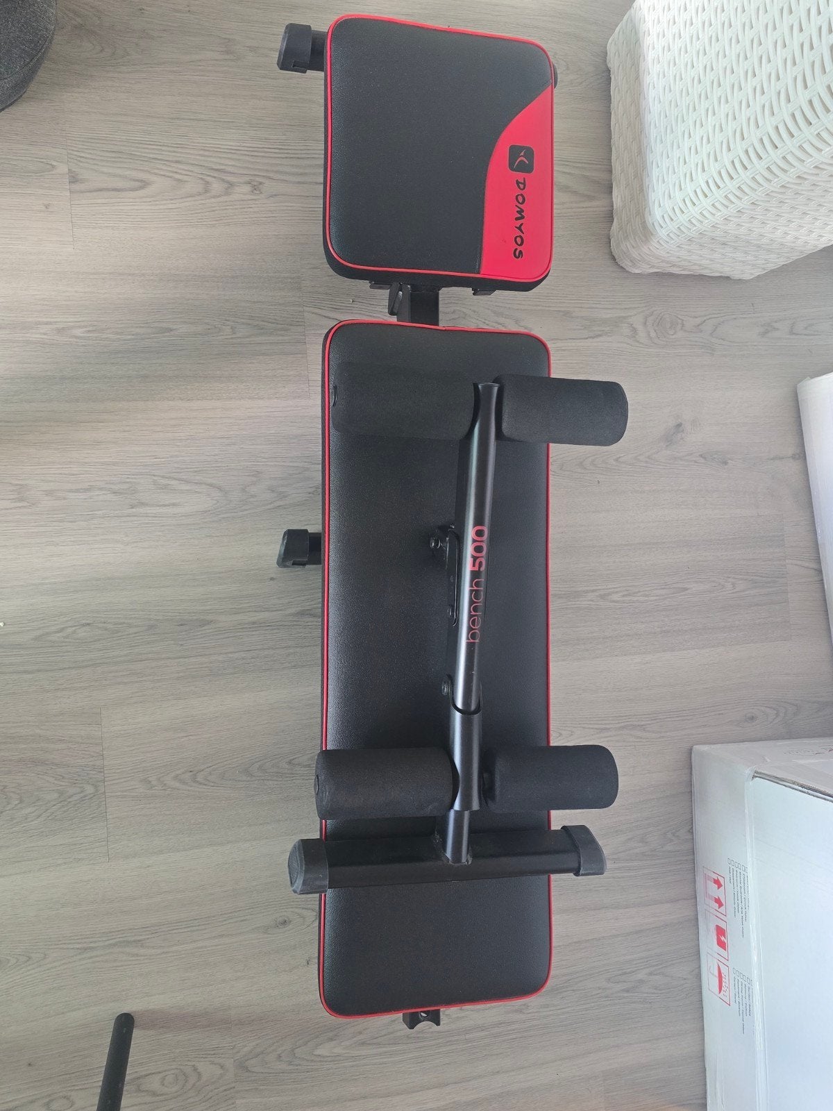 Decathlon Bench 500 Fitnessbank – Goede Staat, Ophalen, Zo goed als nieuw, Fitnessbank