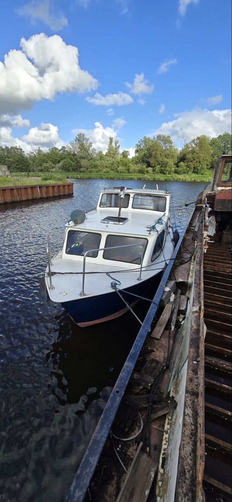 Kruiser Mercedes - Goed onderhouden en vaarklaar, Watersport en Boten, Ophalen of Verzenden, Gebruikt