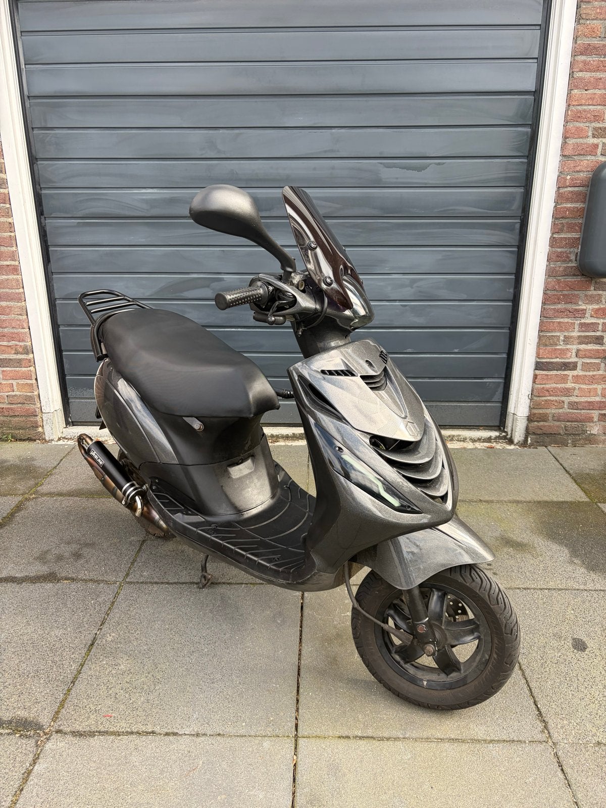 Piaggio Zip 2-takt 70cc met veel extra onderdelen!, Ophalen, Tweetakt, Gebruikt, Maximaal 45 km/u