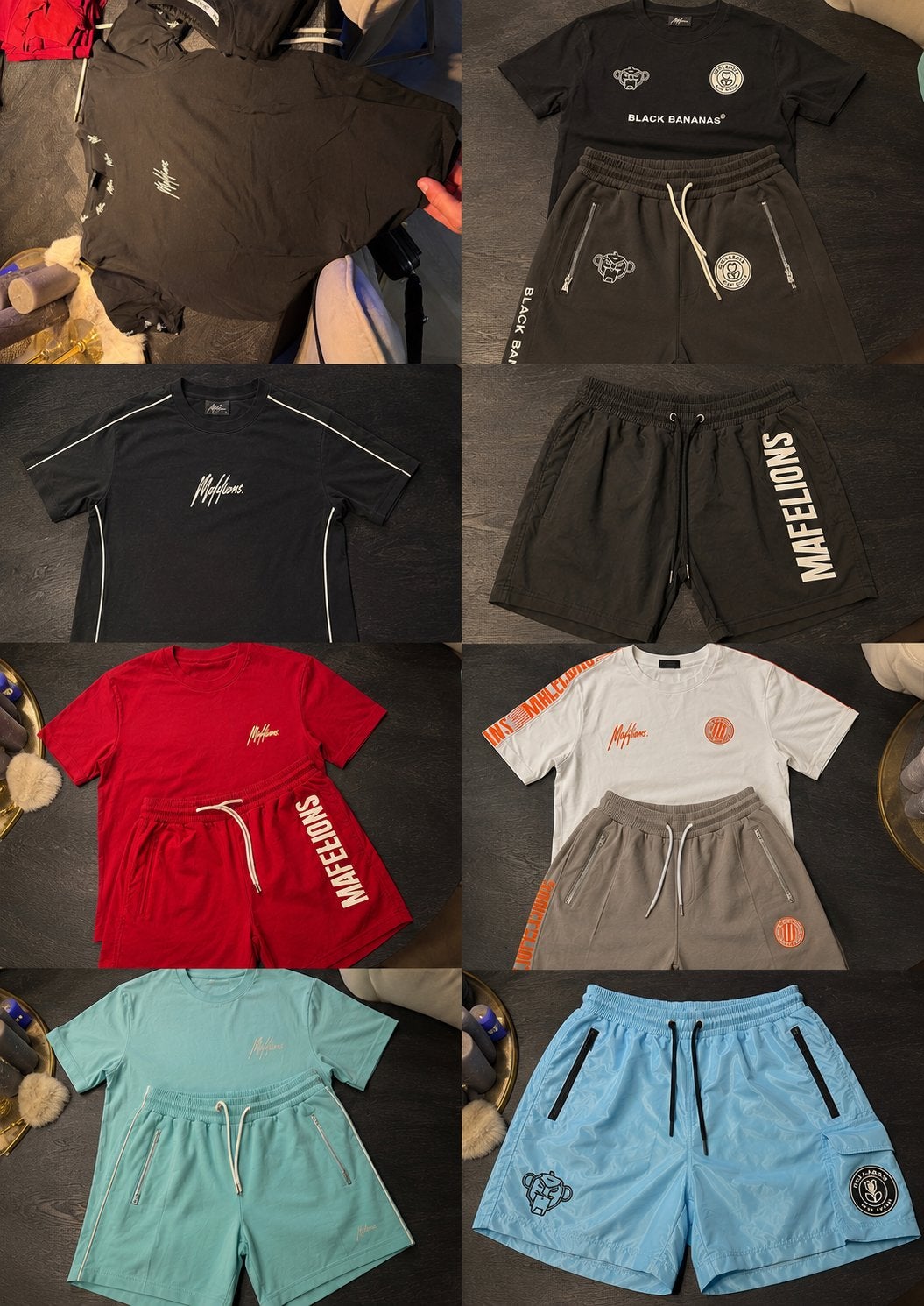 Male lions & Black Bananas shirts & Short - Diverse Kleuren, Ophalen of Verzenden, Nieuw