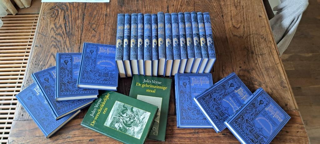 Jules Verne Boeken - Complete set en losse exemplaren, Ophalen of Verzenden, Gelezen, Jules Verne, Nederland