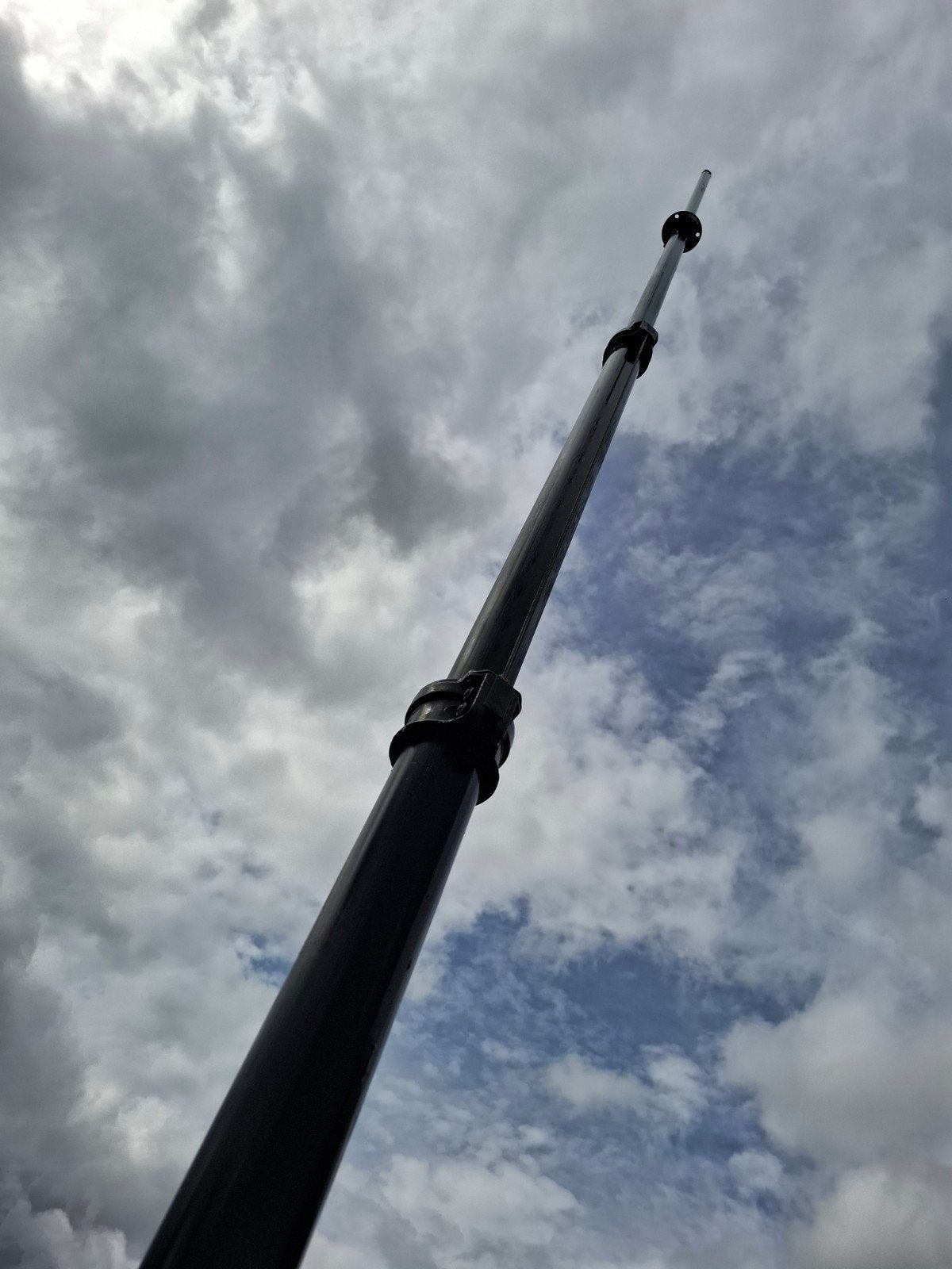 Geroh  legermast  6 m  ex militaire telescoop, Ophalen, Gebruikt, Mast
