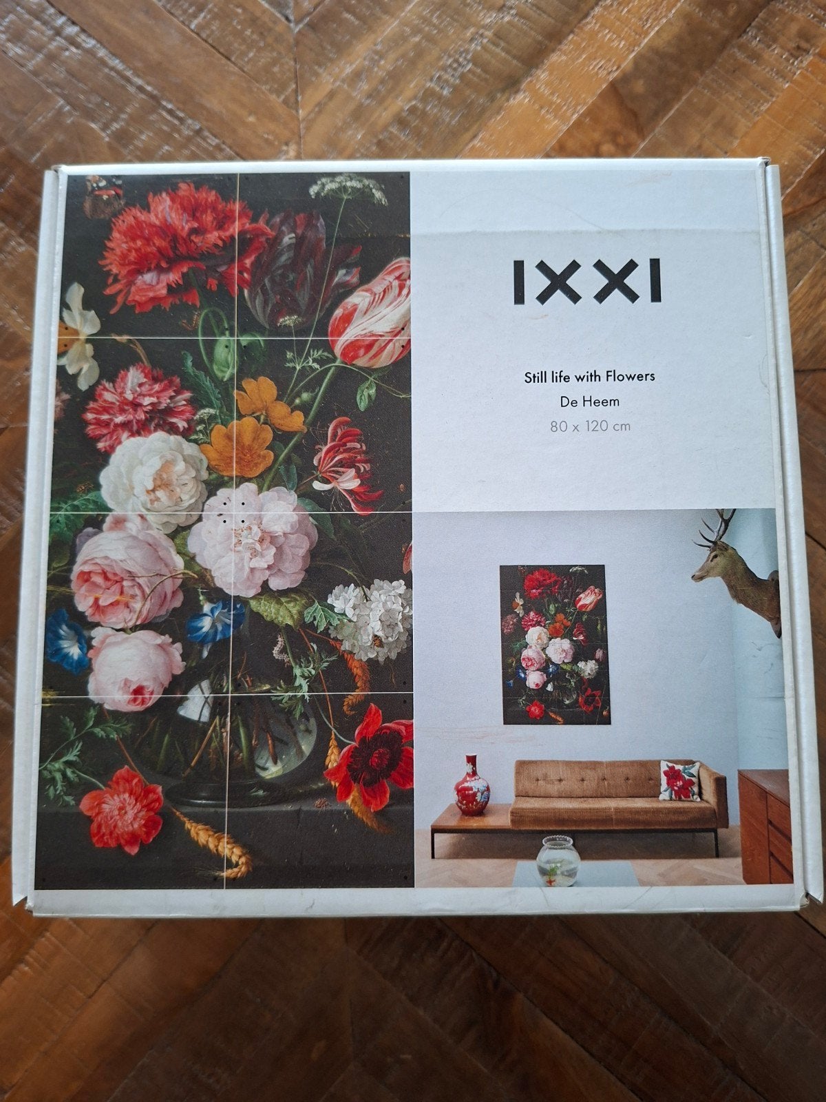 Ixxi still life with flowers 80x120, Ophalen, Zo goed als nieuw