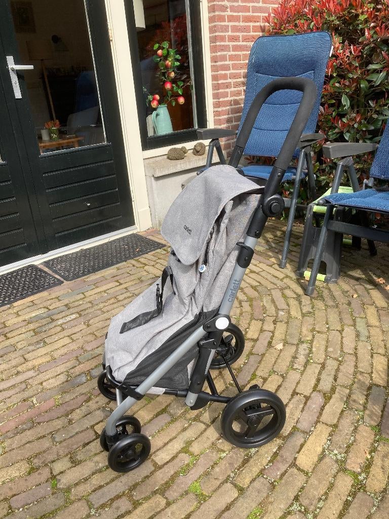 4 wiel boodschappenkar, Ophalen