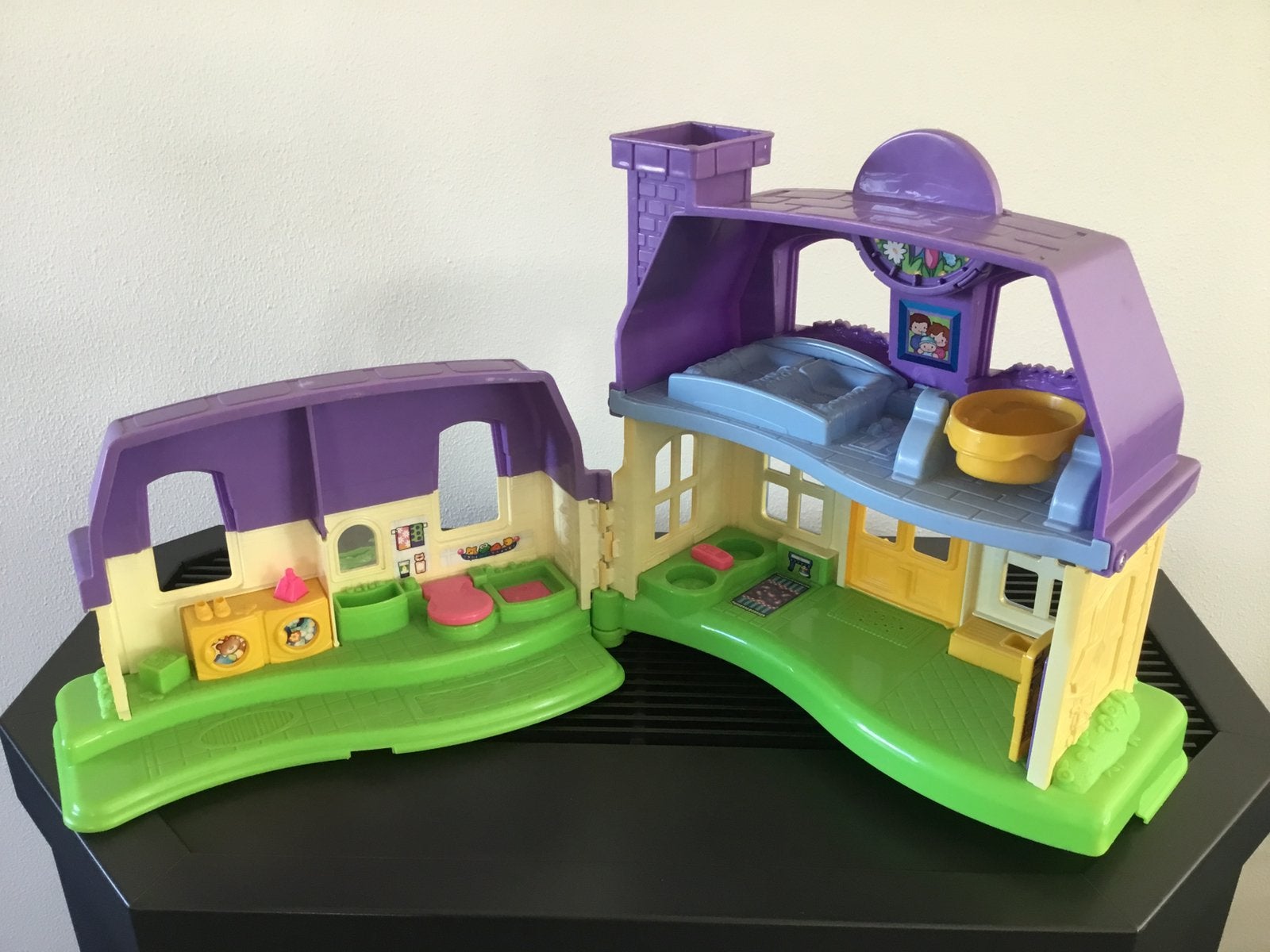 Fisher Price, Little People huis. in en uit klapbaar, Ophalen, Gebruikt, Overige typen