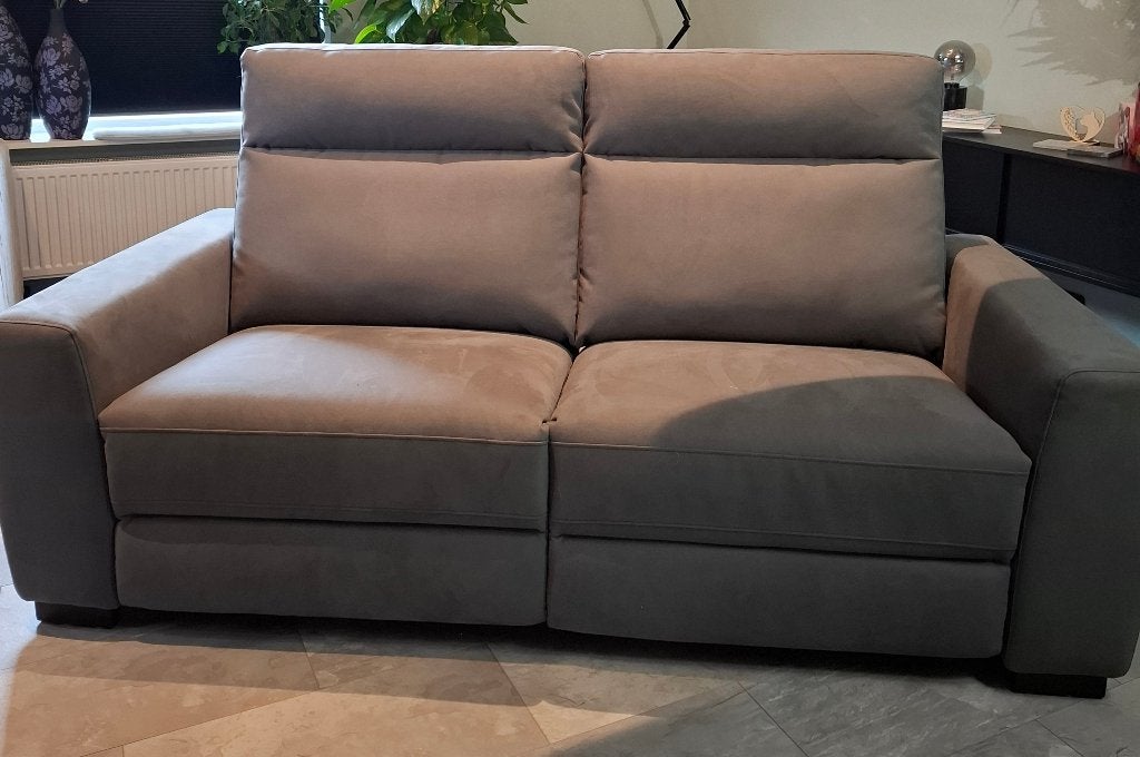 Bank James elektrisch 3-zits, Ophalen, 150 tot 200 cm, 75 tot 100 cm, Rechte bank
