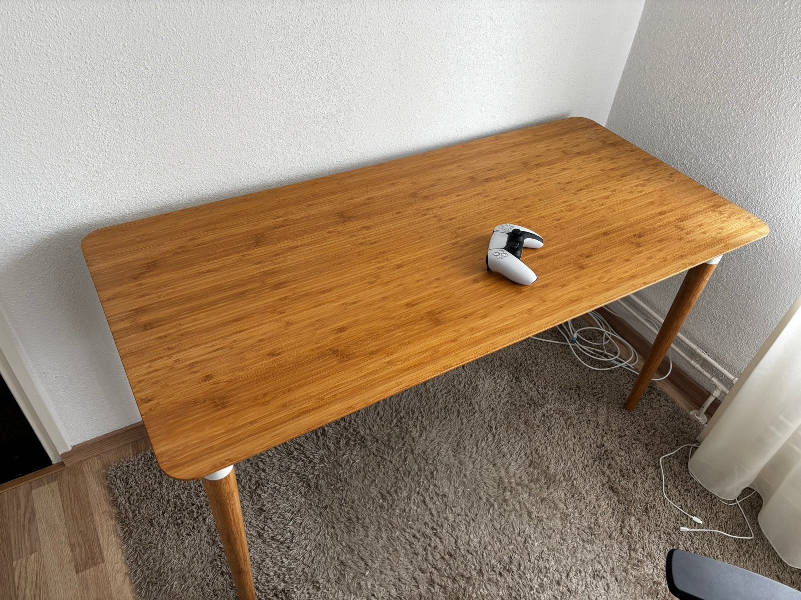 Bureau Ikea Anfallare Bamboe, Ophalen, Zo goed als nieuw