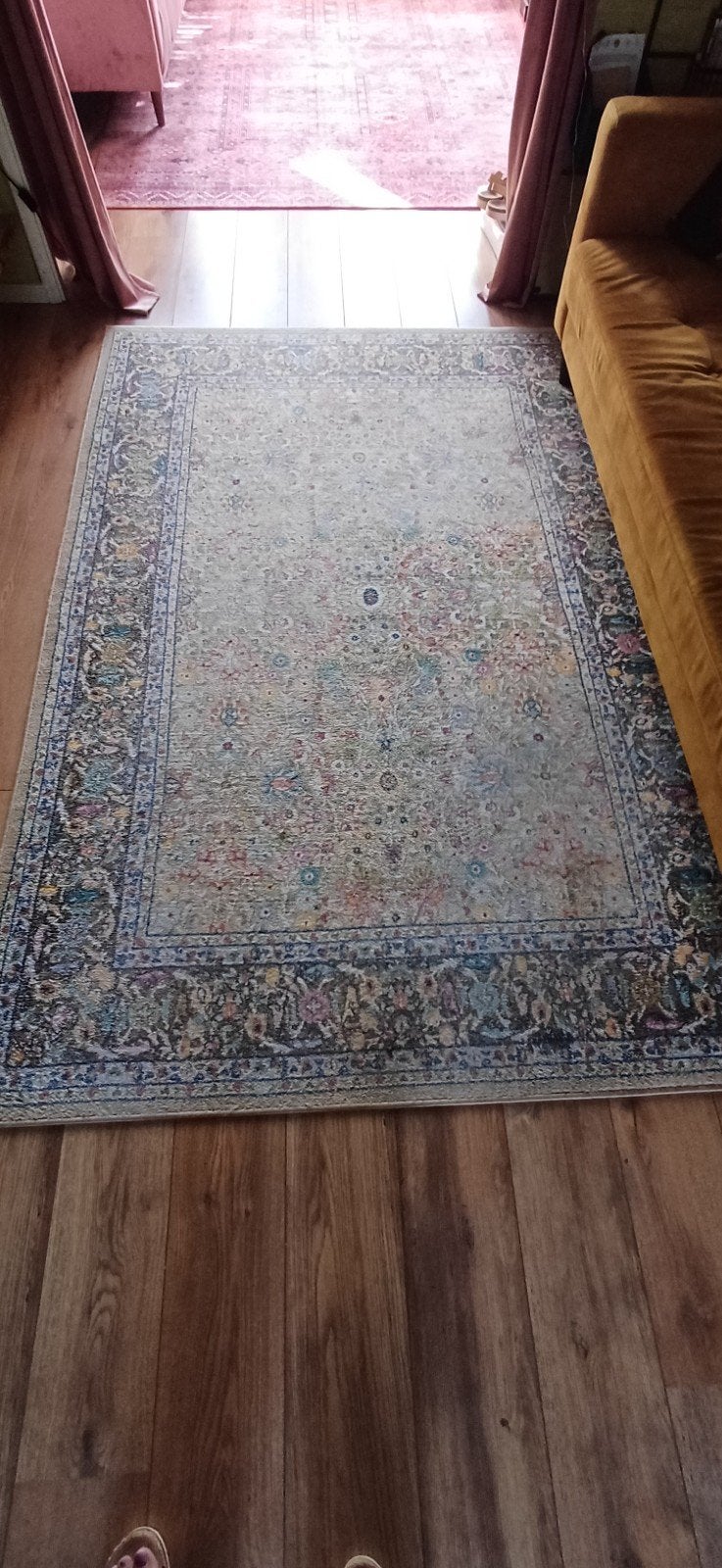 vloerkleed 160 x 230, Ophalen, Gebruikt, 150 tot 200 cm, 200 cm of meer