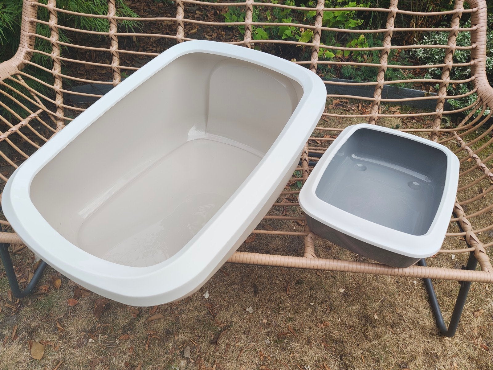 nieuwe grote en kleine kattenbak, Dieren en Toebehoren, Ophalen, Nieuw, Open