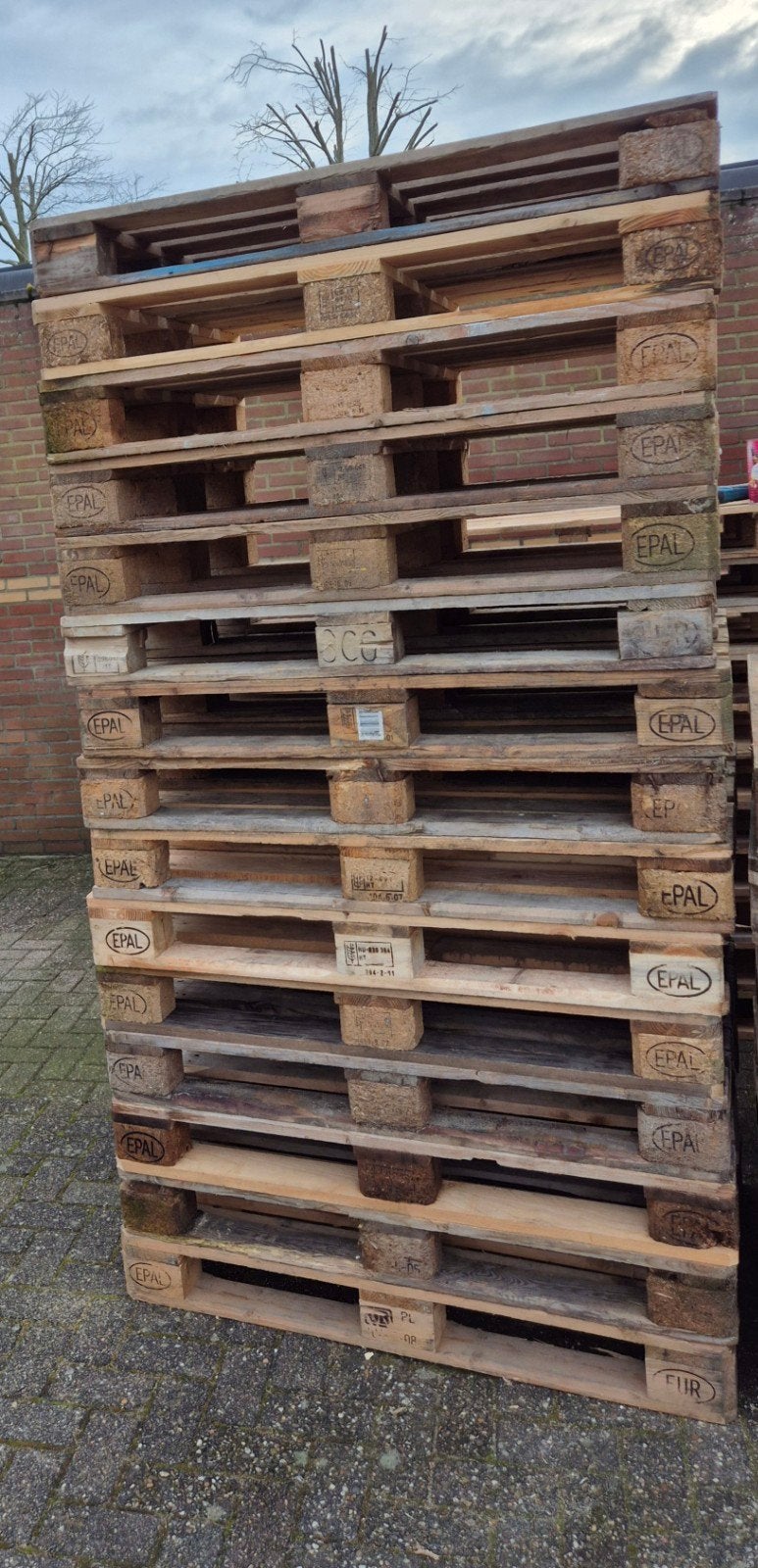 euro pallets 80x120 cm kwalteit pallets, Ophalen, 50 mm of meer, Pallet, Minder dan 200 cm