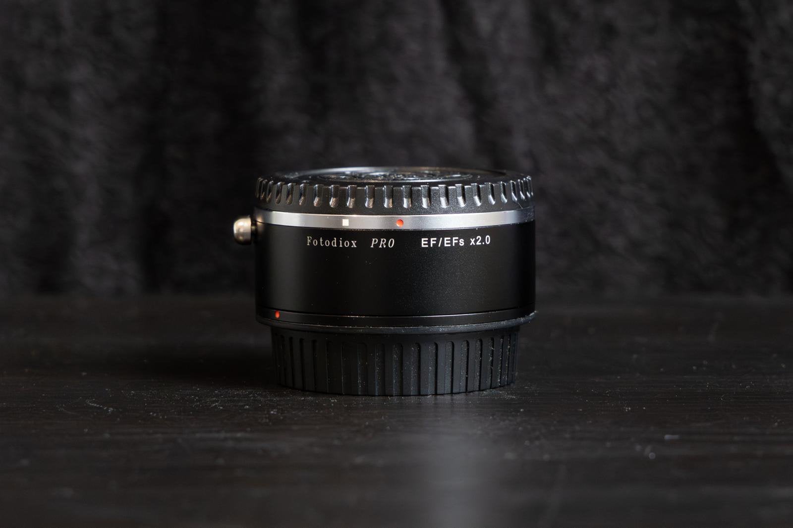 Fotodiox 2.0x teleconverter Canon EF, Ophalen of Verzenden, Zo goed als nieuw, Toebehoren, Zoom