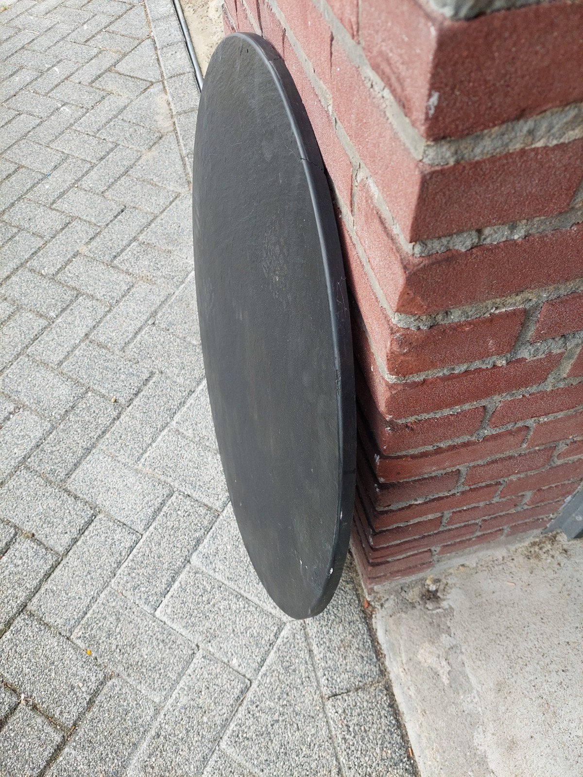 Kunststof onderplaat houtkachel Ø 75cm, 2cm dik, Ophalen of Verzenden
