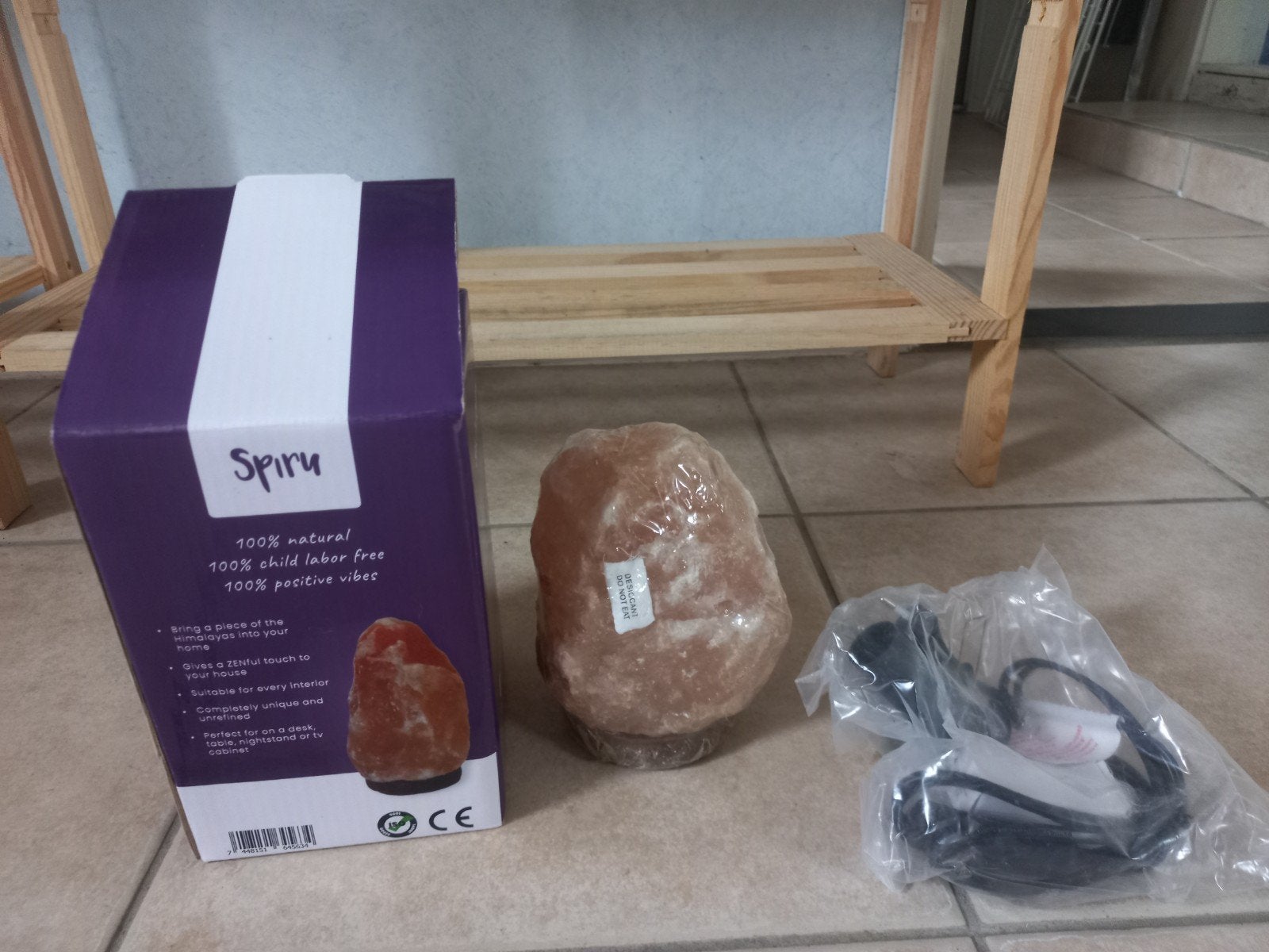 zoutlamp groot nieuw, Huis en Inrichting, Ophalen of Verzenden, Nieuw