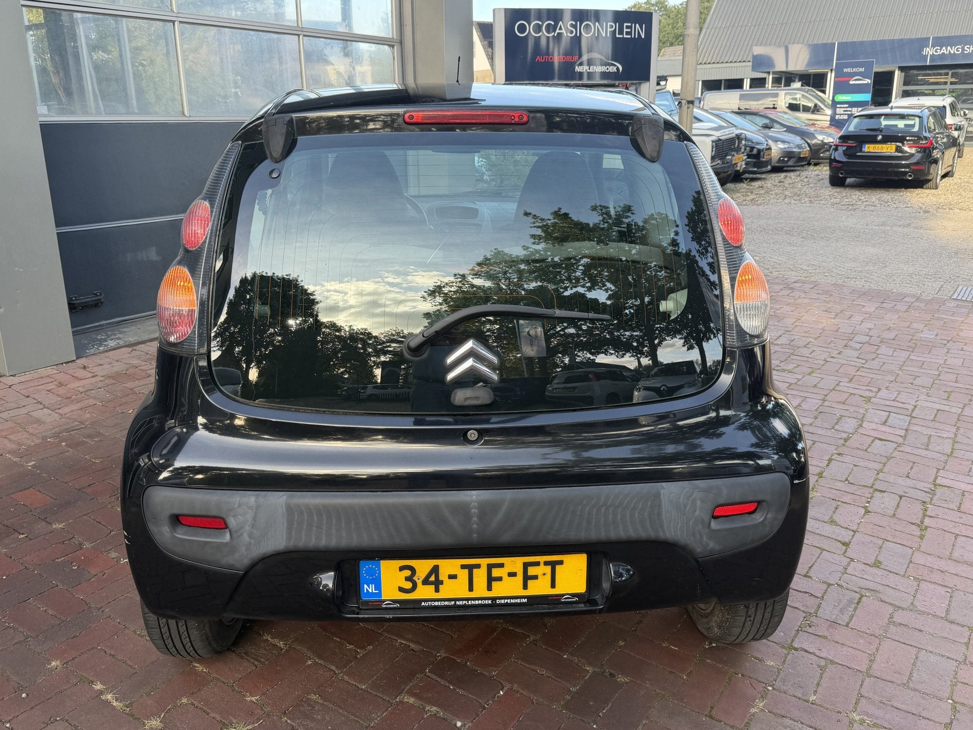 Citroën C1 1.0-12V Séduction Bj 2006 leuk beginners auto, Voorwielaandrijving, Dealer onderhouden, Gebruikt, Zwart