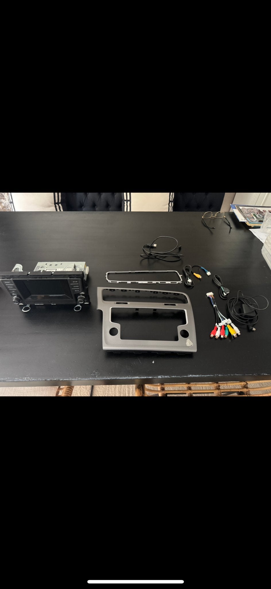 Volkswagen RNS 510 navigatiesysteem met inbouwframe, Ophalen, Gebruikt