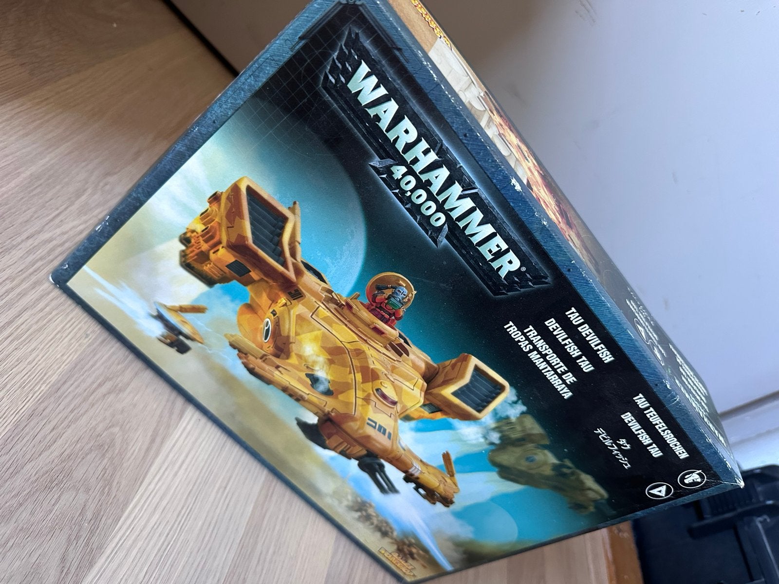 Lege doos Warhammer 40,000 Tau Devilfish, Overige merken, Gebruikt, Verzenden, Groter dan 1:32