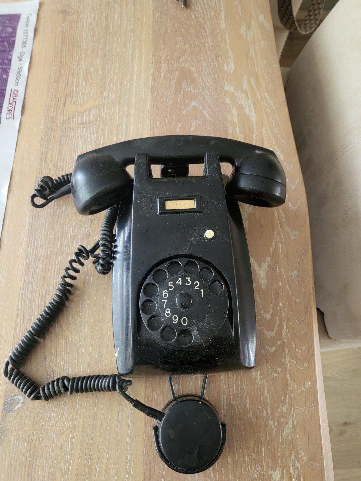 oude bakkeliete hangtelefoon, Ophalen of Verzenden