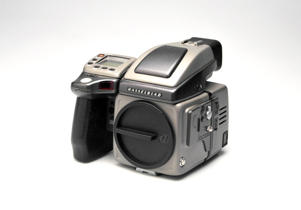 Hasselblad H3D 39 zonder autofocus met Hasselblad tas, Ophalen, Ingebouwde flitser, Gebruikt, Hasselblad