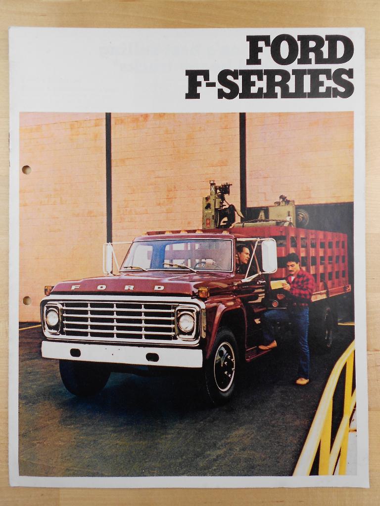 Ford F-Series Brochure 1979 F600 F700 F800 F7000, Ford, Ophalen of Verzenden, Zo goed als nieuw, Ford