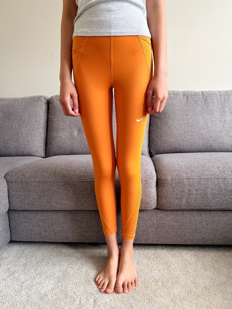 Nieuwe Nike Pro legging maat XS, Nike, Nieuw, Oranje, Ophalen of Verzenden