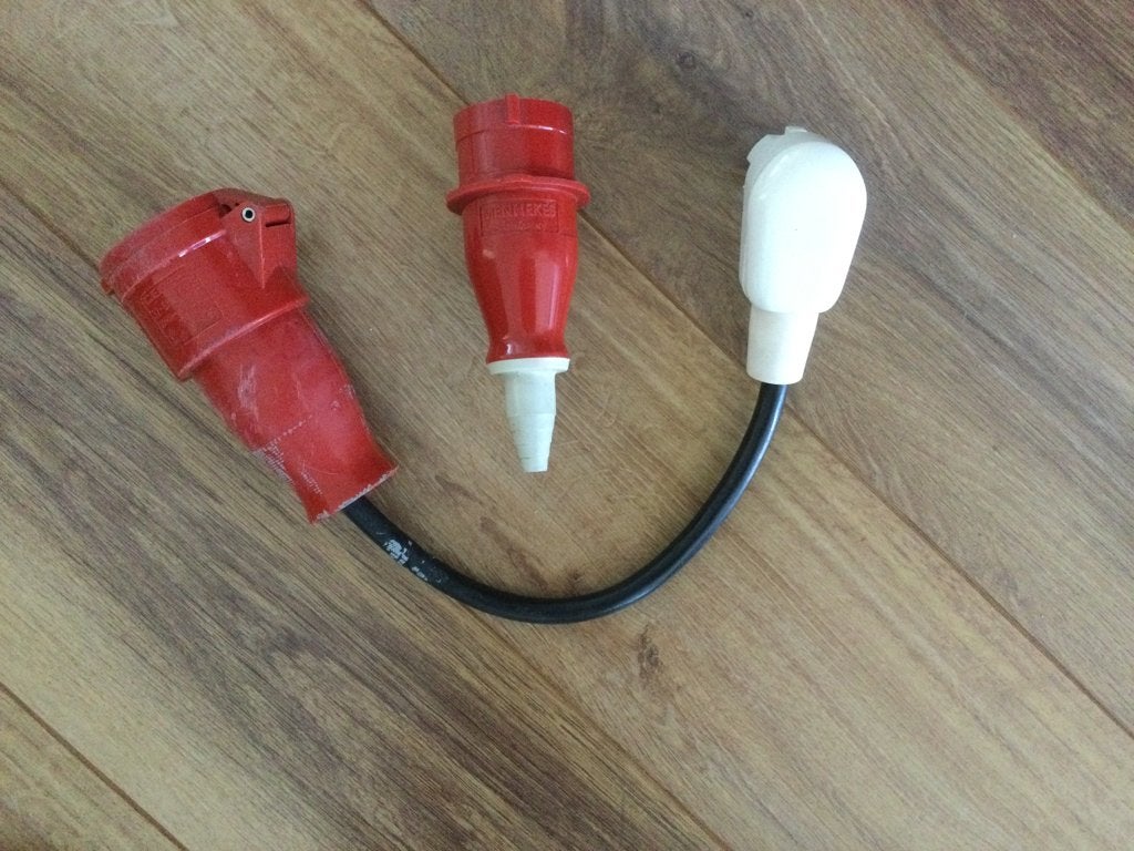 Elektrische stekkers.  380 volt., Ophalen of Verzenden, Gebruikt, Overige merken, Stekker