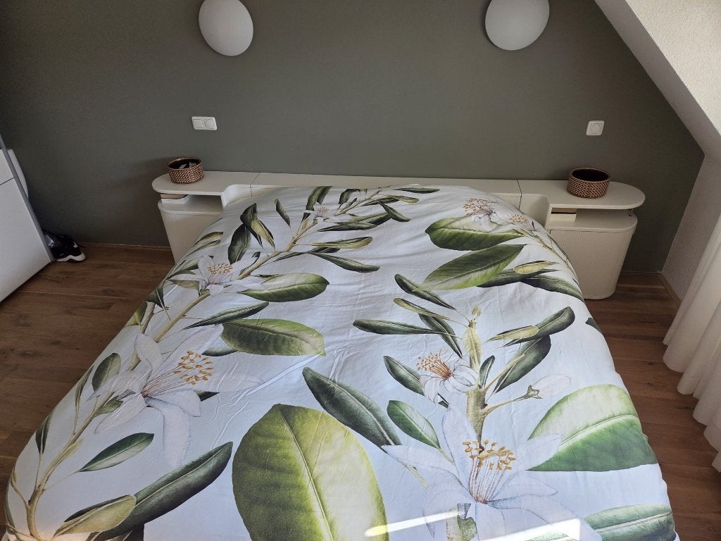 auping bed auronde wit, Ophalen, Wit, Tweepersoons, 180 cm