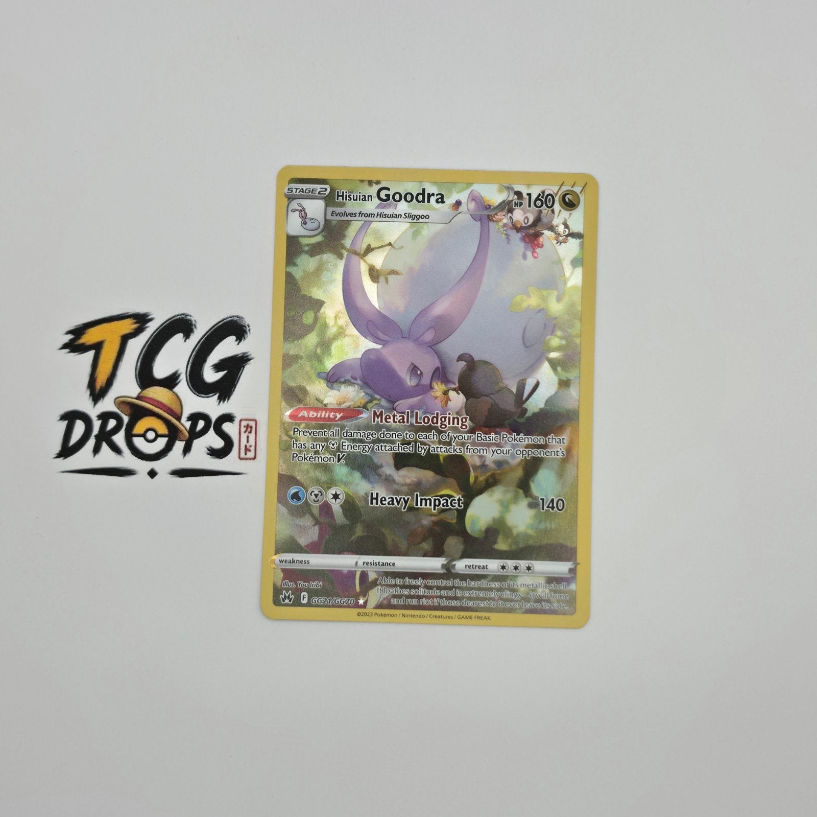 Hisuian Goodra	GG21/GG70	Crown Zenith