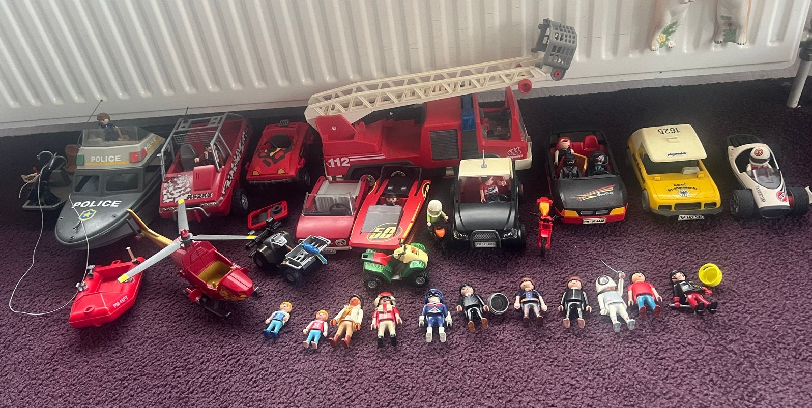 Grote Playmobil collectie met voertuigen en figuren, Ophalen, Gebruikt, Jongen of Meisje