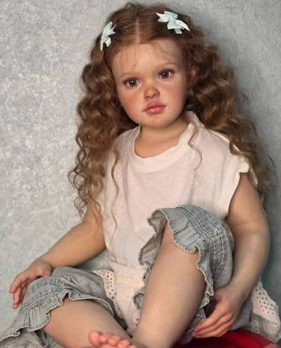 Reborn kitje Sofie, Ophalen of Verzenden, Nieuw, Pop, Levensecht of Reborn