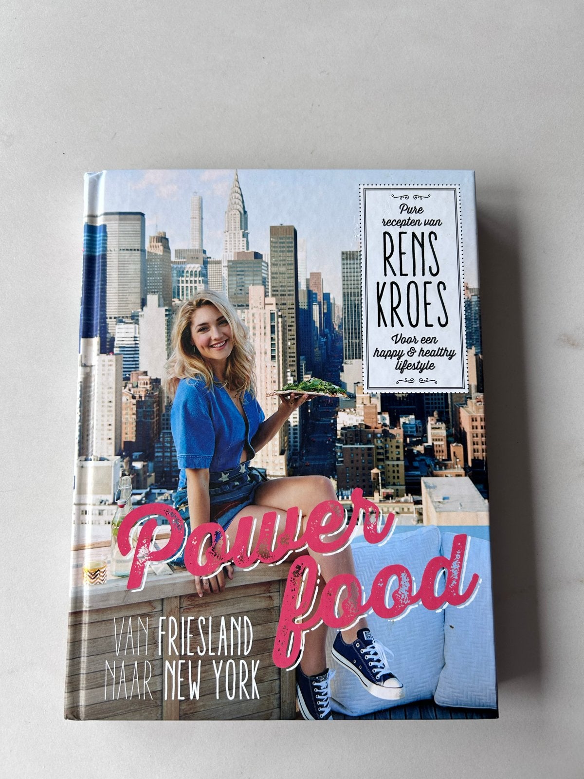 Kookboek Rens Kroes - Powerfood (Nooit gebruikt), Boeken, Nieuw, Ophalen of Verzenden, Hoofdgerechten, Gezond koken