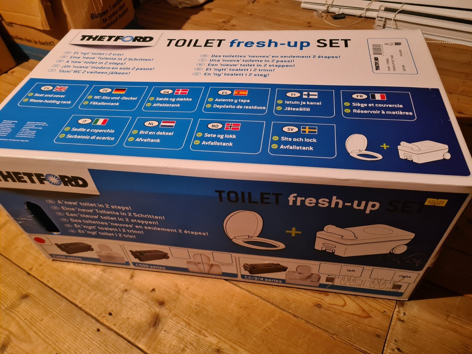 Nieuwe Thetford toilet met bril, Ophalen of Verzenden, Nieuw