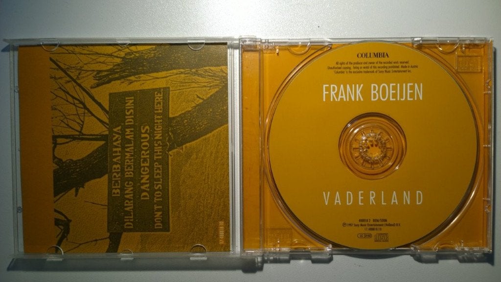 Frank Boeijen - Vaderland, Ophalen of Verzenden, Zo goed als nieuw, Pop, Album