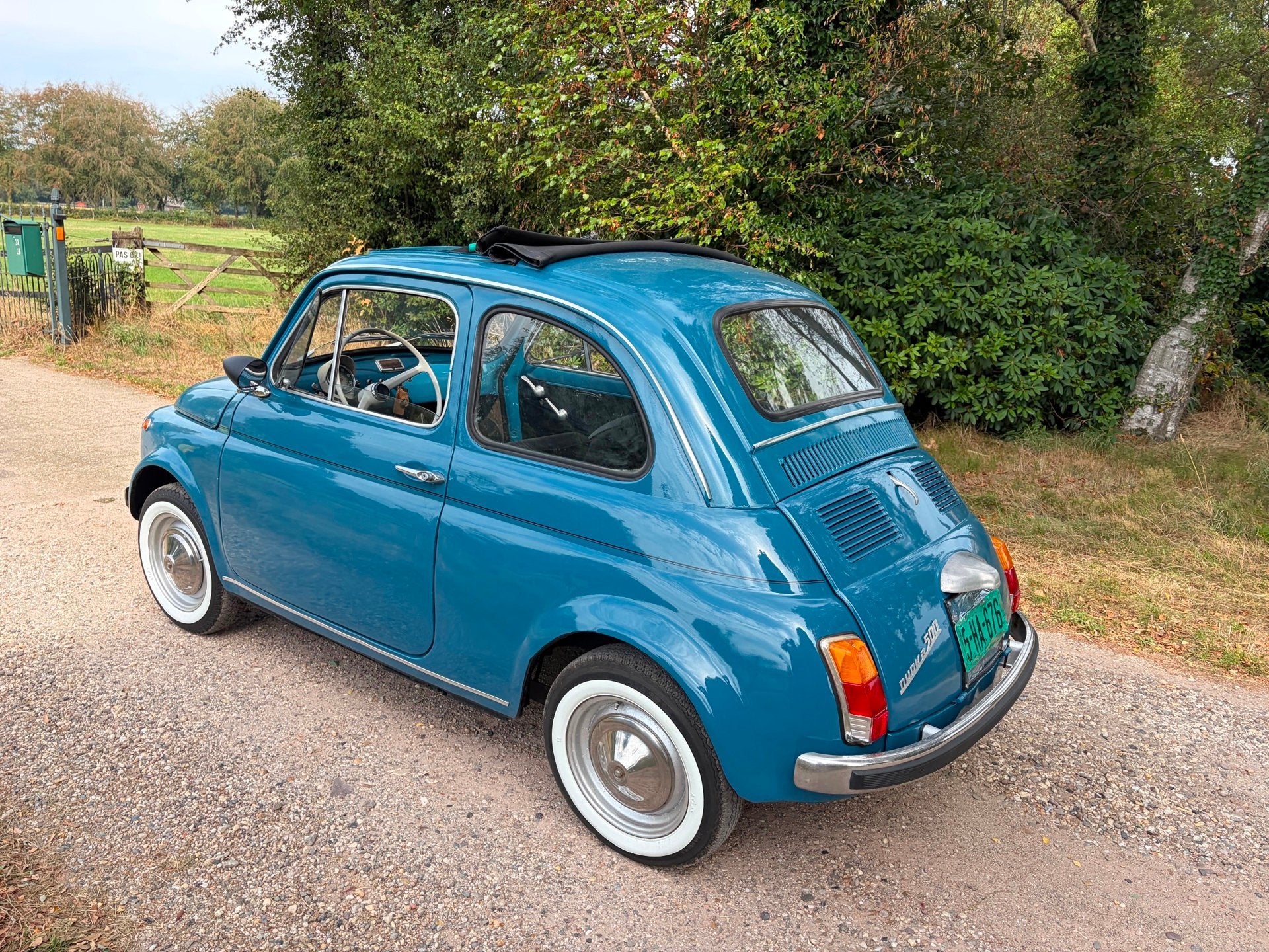 Fiat 500 F, Gebruikt, Origineel Nederlands, Bedrijf, Handgeschakeld