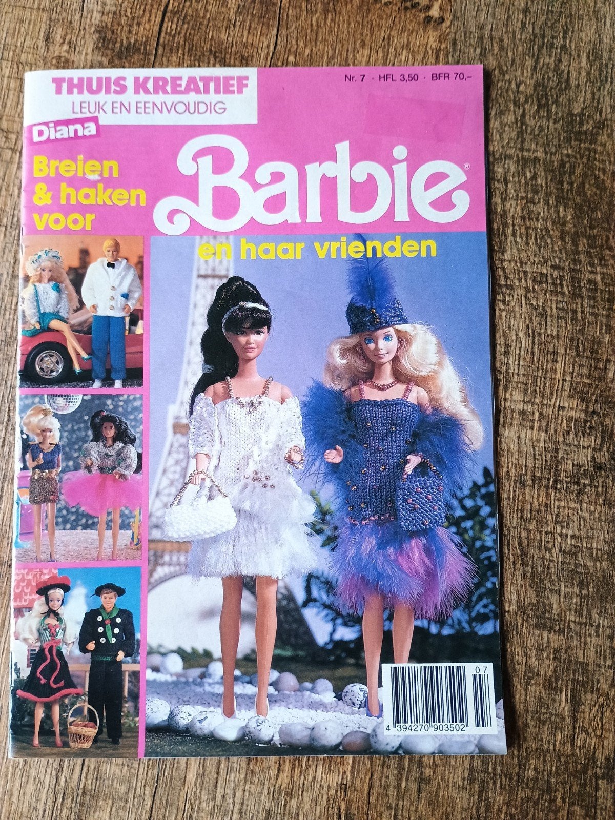 Breien en haken voor Barbie - Barbie kleding patronen (nr.6), Ophalen of Verzenden, Breien of Haken, Patroon of Boek