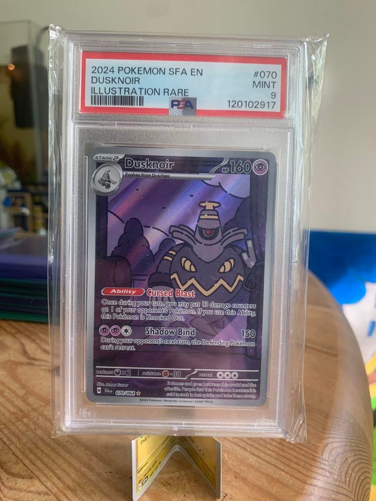 Dusknoir shrouded fable #070 psa9, Ophalen of Verzenden, Nieuw