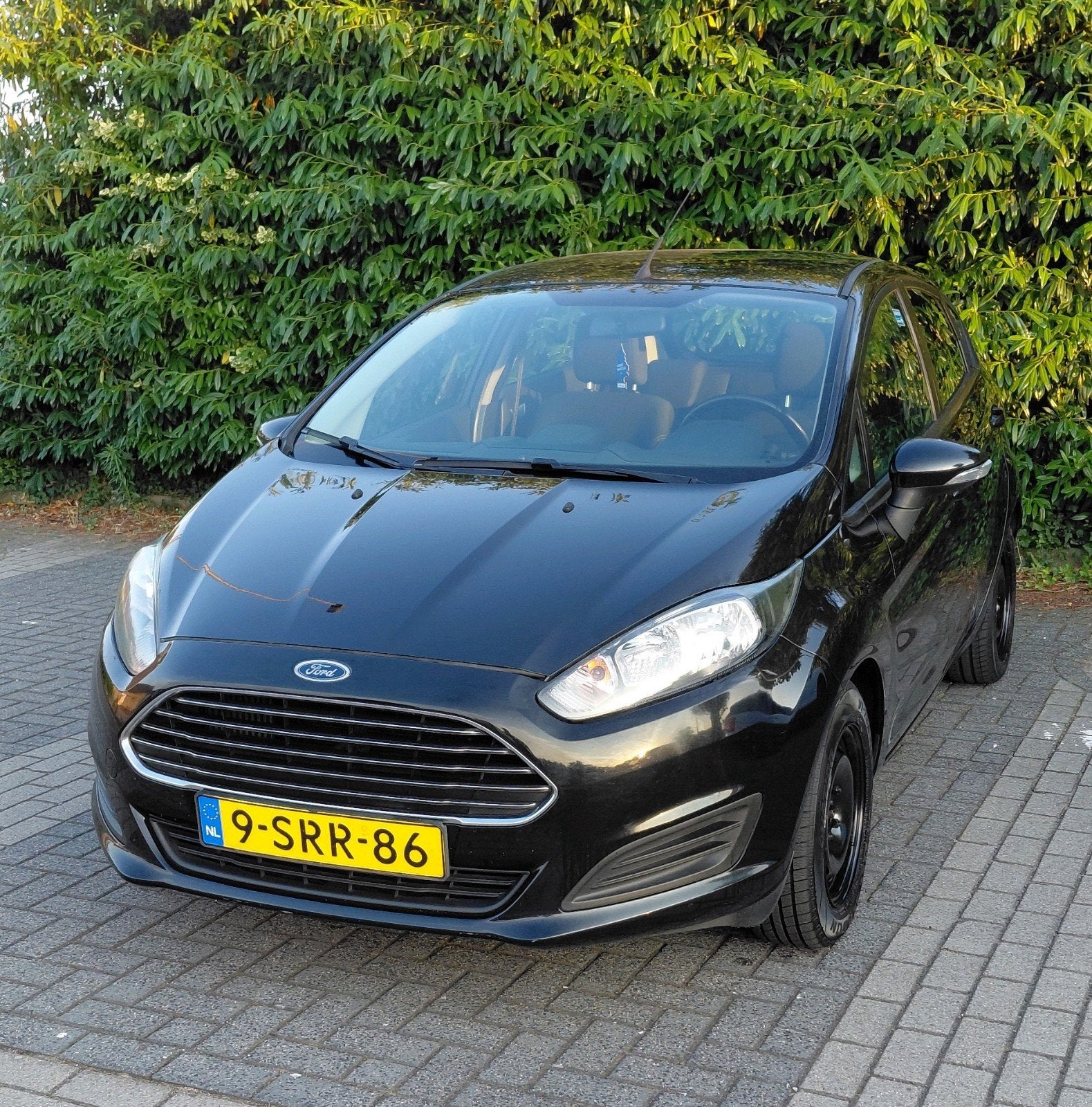 Ford Fiësta 1.6 Tdci 5DR 2013 Zwart, Voorwielaandrijving, Stof, Euro 6, 96 €/maand