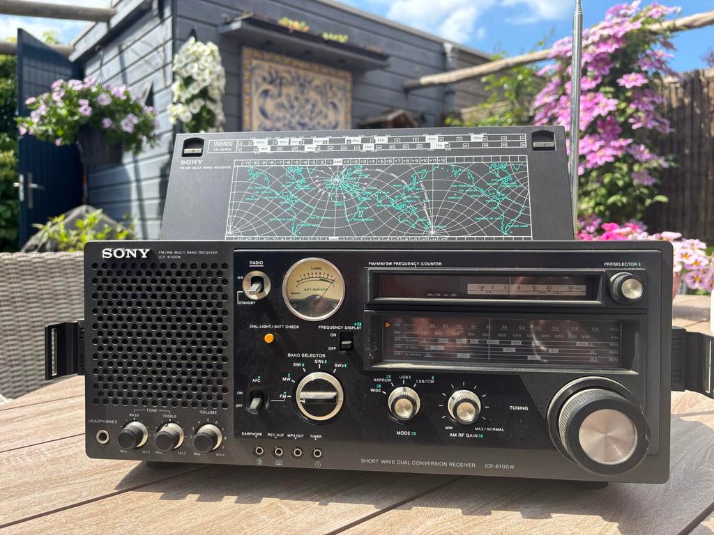 Sony ICF-6700W Multiband Ontvanger Wereldontvanger, Ophalen of Verzenden, Zo goed als nieuw