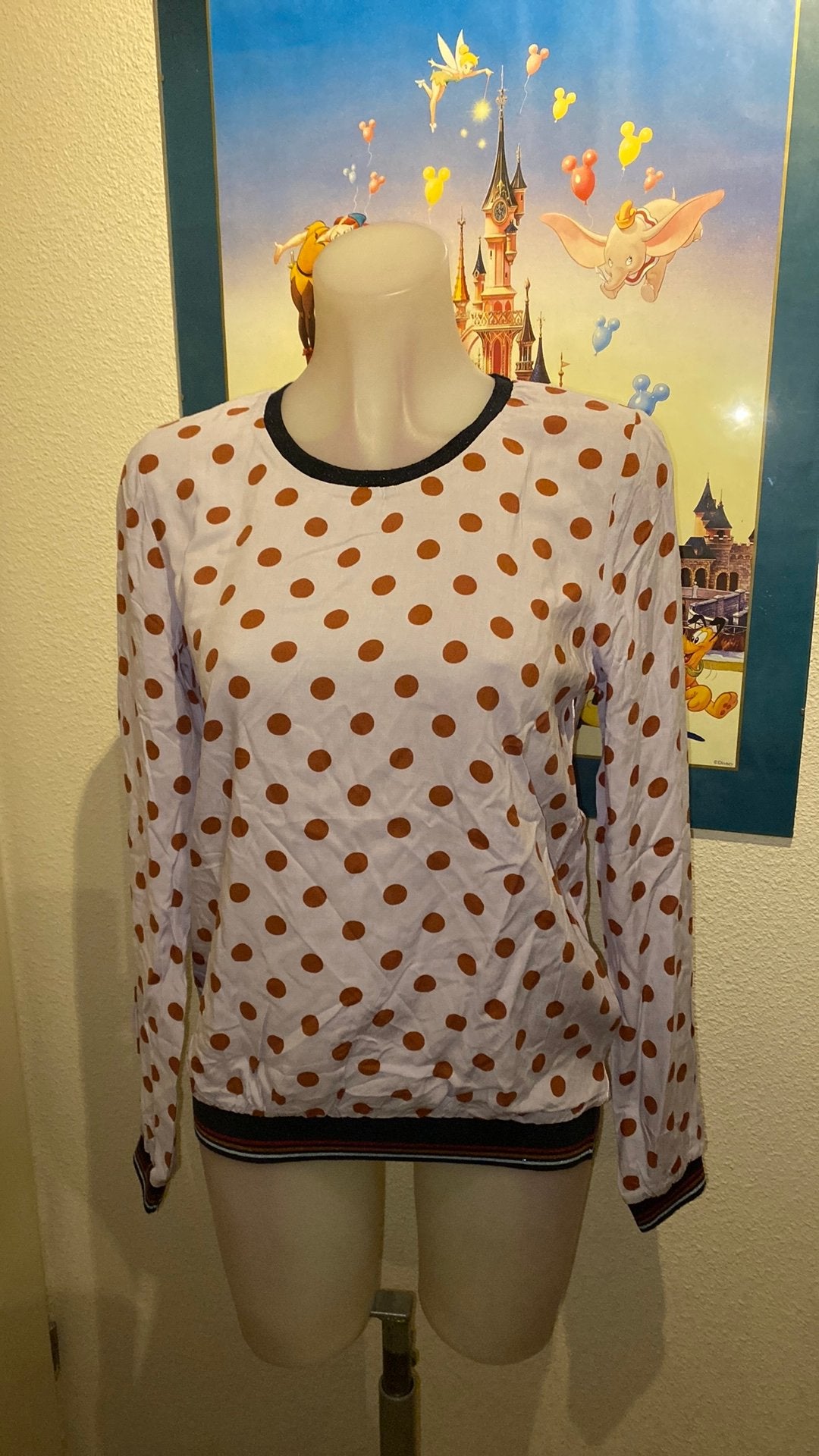 Nieuw polkadot shirt maat XS merk Soulmate, Kleding | Dames, Overige kleuren, Nieuw, Ophalen of Verzenden, Lange mouw
