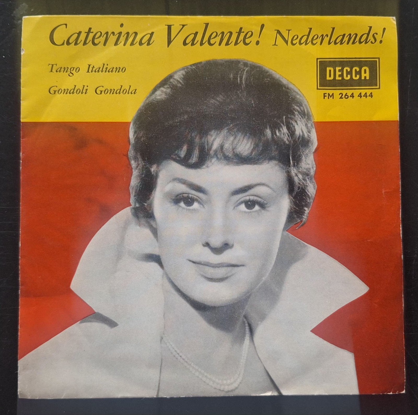 7"/SINGLE  CATERINA VALENTE - Tango Italiano, Cd's en Dvd's, Ophalen of Verzenden, Gebruikt, Pop